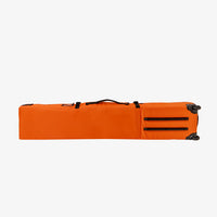 Union wheeled snowboard bag in use
