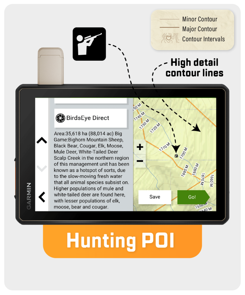 British Columbia & Alberta GPS Maps