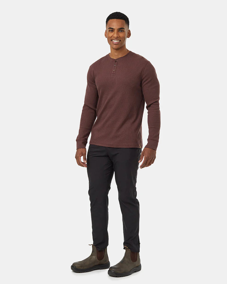 Men’s TreeWaffle Henley Longsleeve