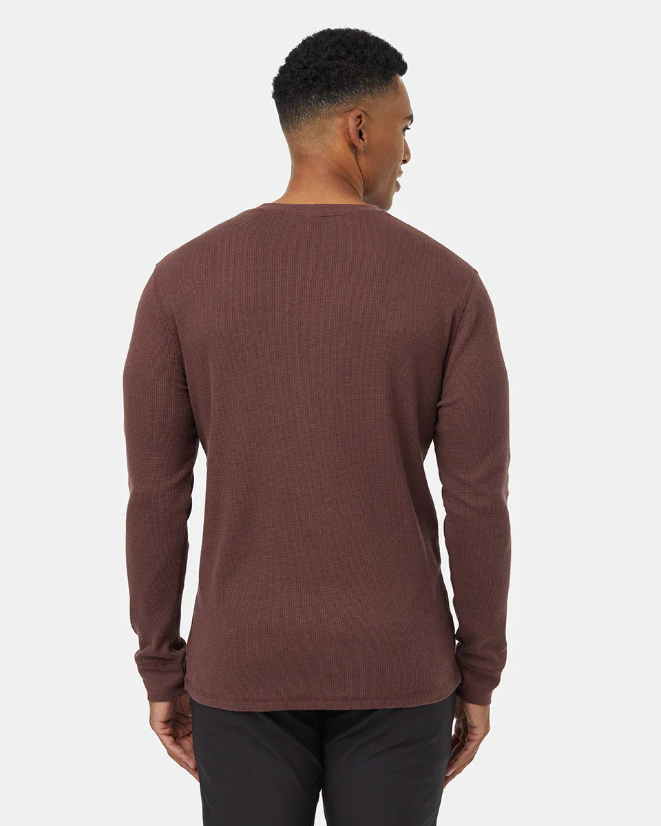 Men’s TreeWaffle Henley Longsleeve