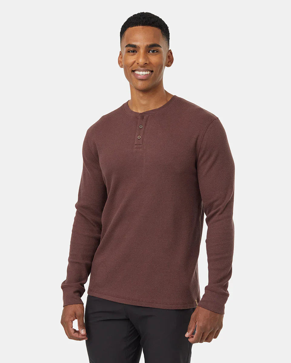Men’s TreeWaffle Henley Longsleeve