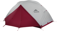MSR elixir tent body and rain fly door closed