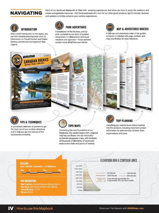 Canadian Rockies BC Mapbook