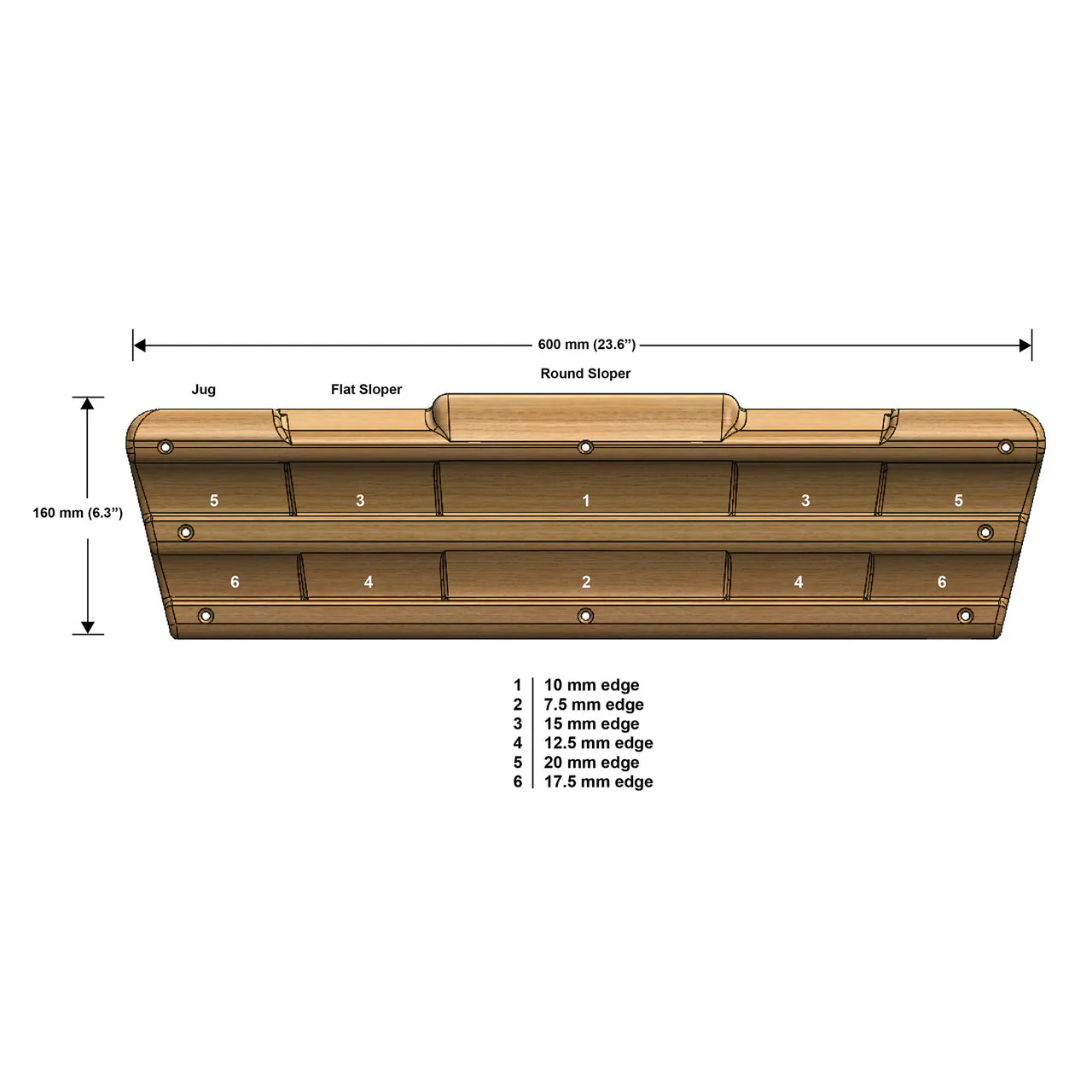 Climbers Edge Training Board