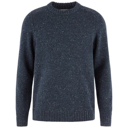 Fjällräven Men's Övik Neps Knit Sweater, Dark Navy