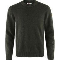 Fjällräven Men's Övik Round-neck Sweater, Dark Olive