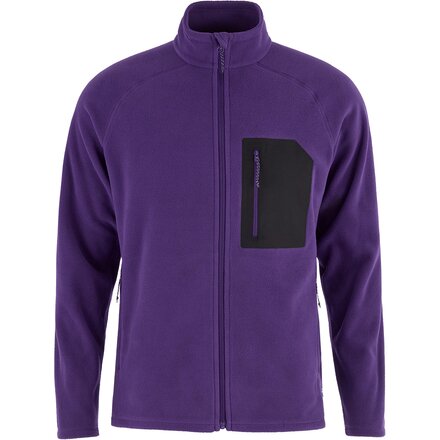 Fjallraven Men's Kaipak Fleece - Dark Violet/Black