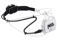 Petzl NAO LT headlamp, Black/White, side view