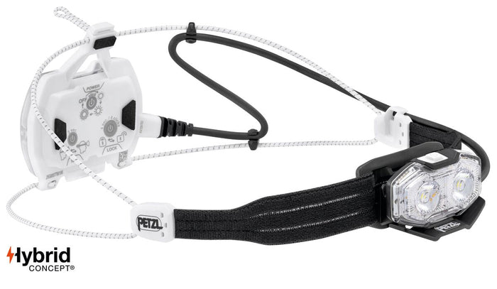 Petzl NAO LT headlamp, Black/White