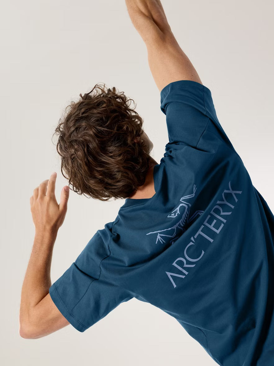 Men's Kragg SL Cotton Bird Word Shirt SS