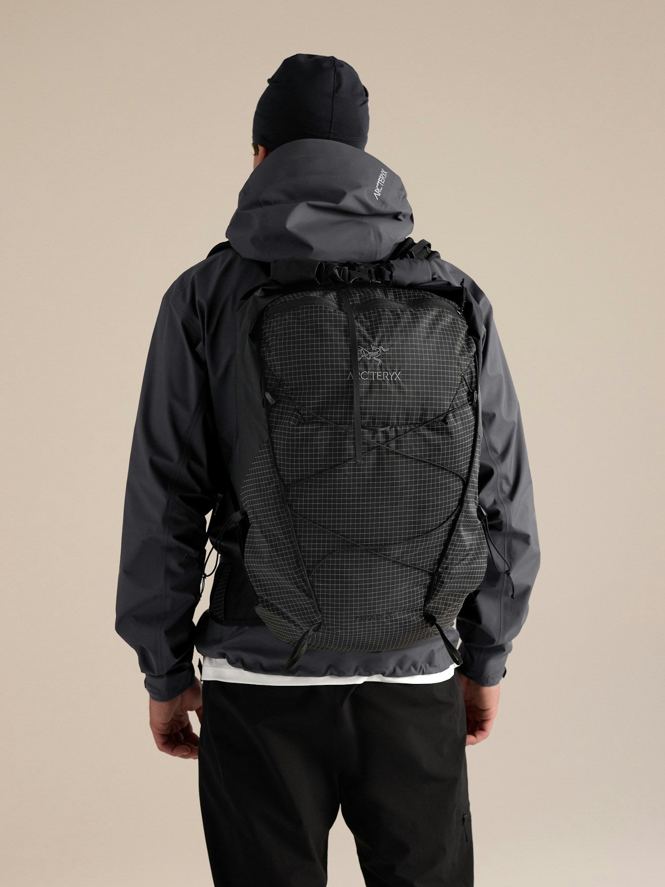 Arc'teryx Aerios 35 Backpack - Black, front