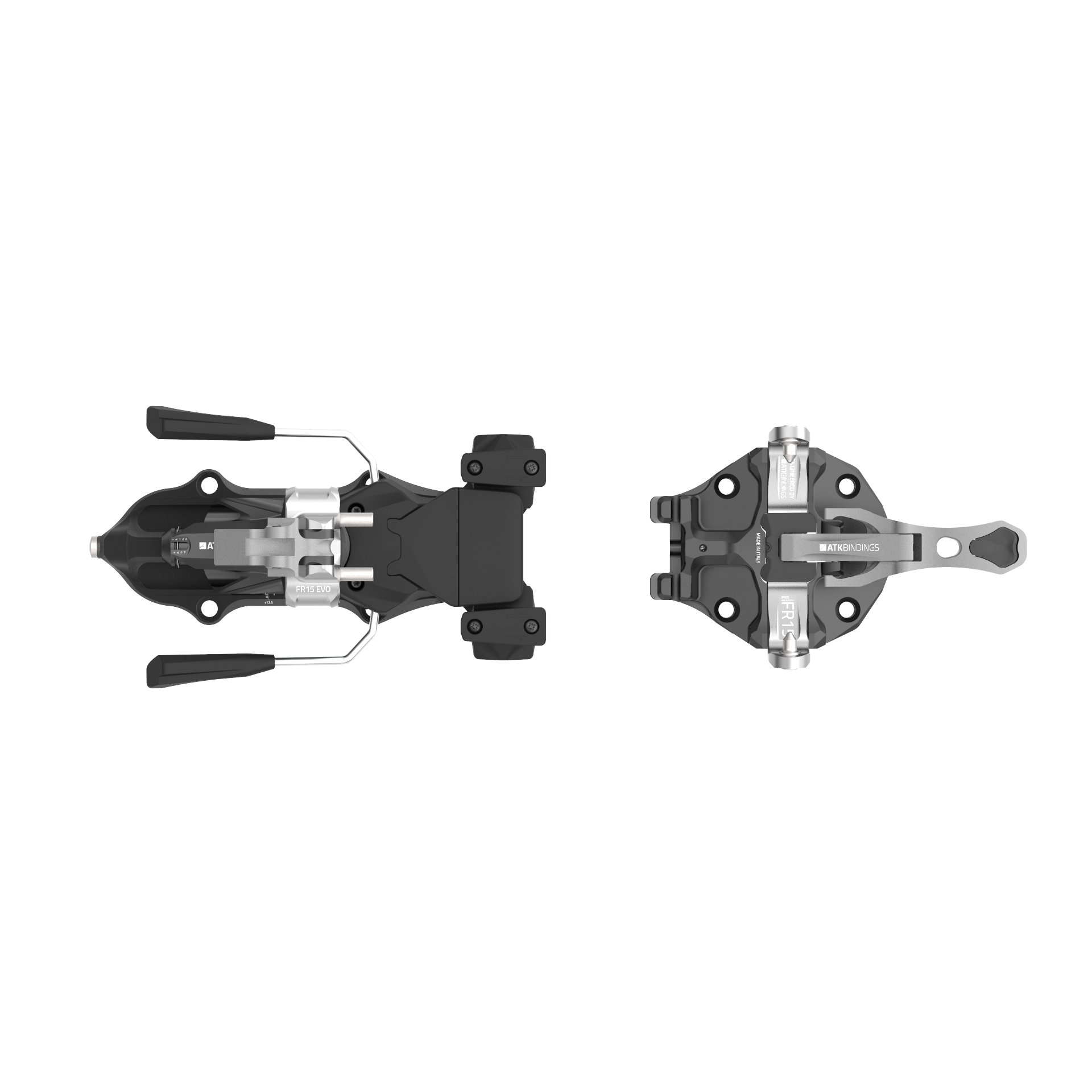 ATK Freeraider 15 Evo binding, Black Titanium c