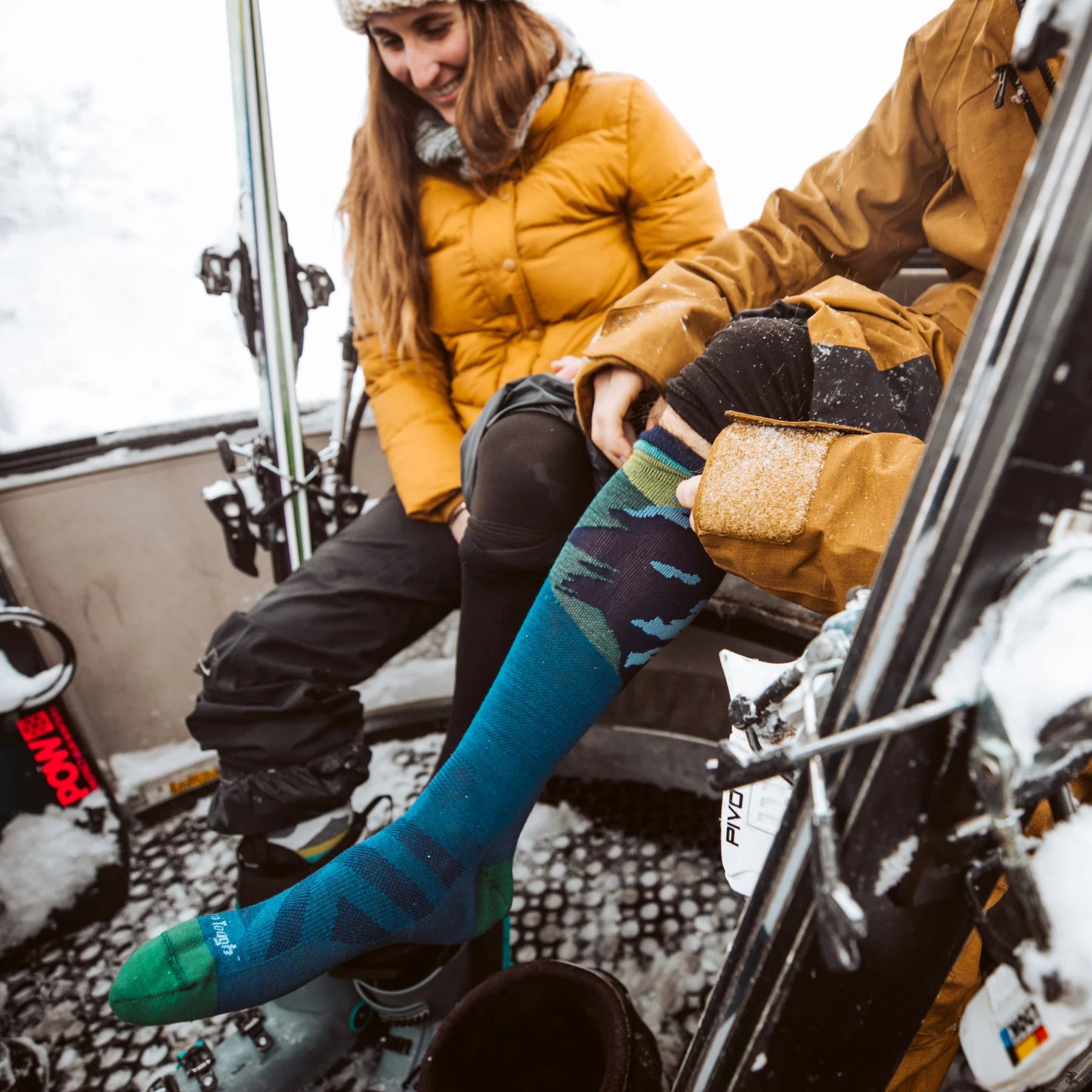 Men's Solstice Over-the-Calf Lightweight | Ski & Snowboard Sock | 8014