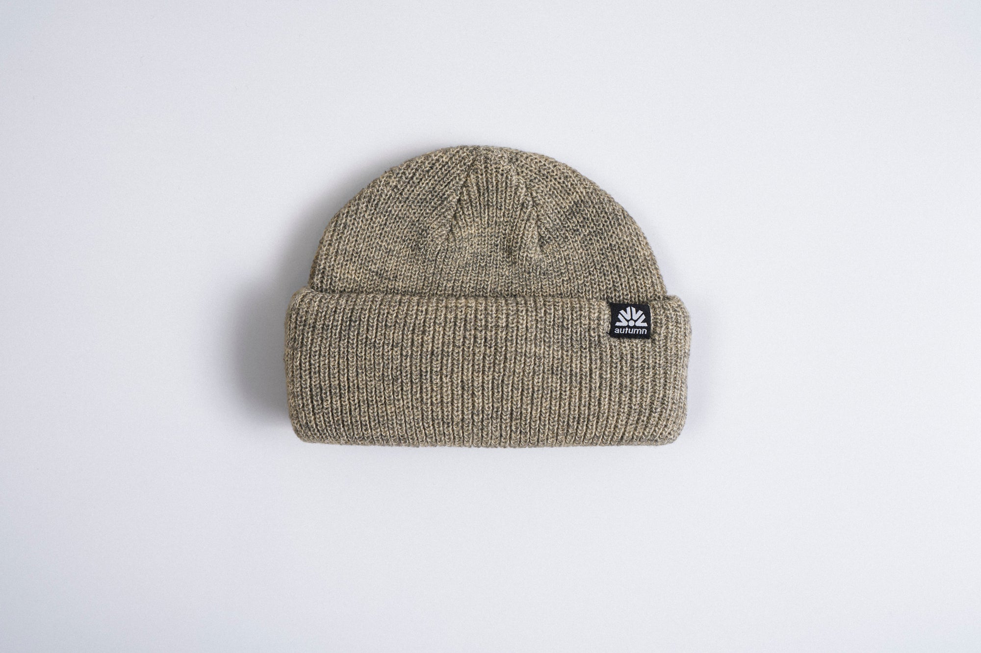 Autumn Double Roll Beanie - Cream