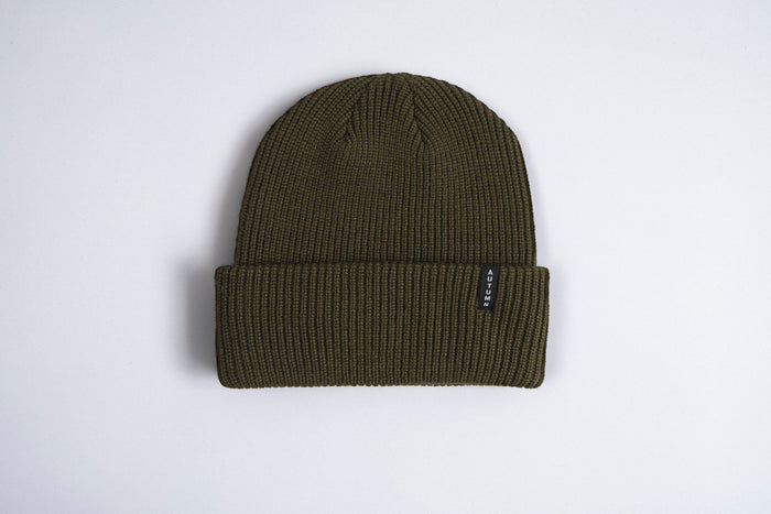 Autumn Select Solid Beanie - Army