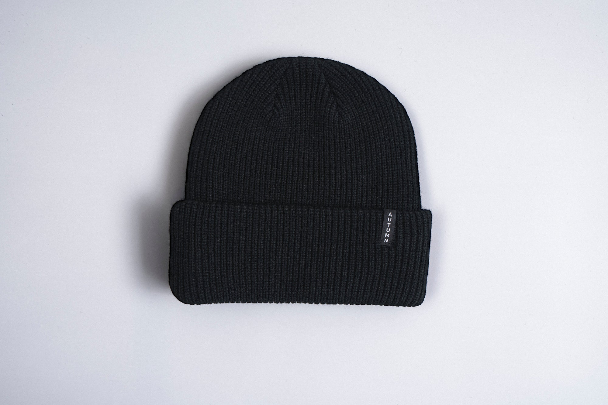 Autumn Select Solid Beanie - Black