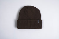 Autumn Select Solid Beanie - Brown