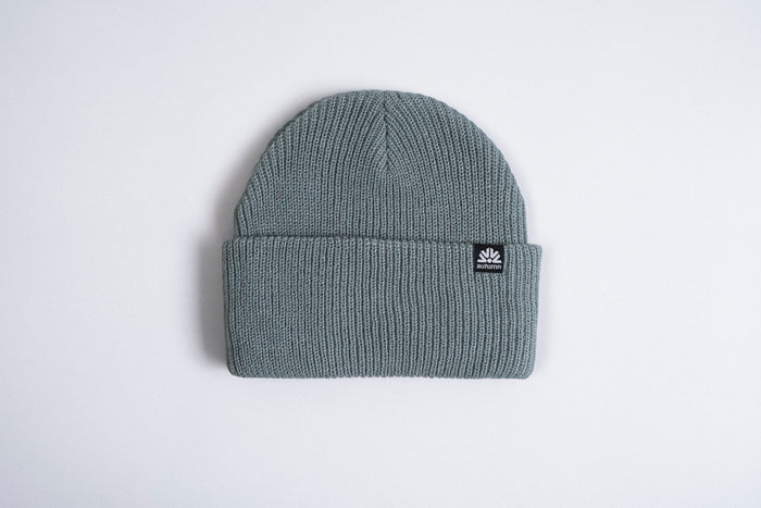 Autumn Simple Solid Beanie - Lt Blue
