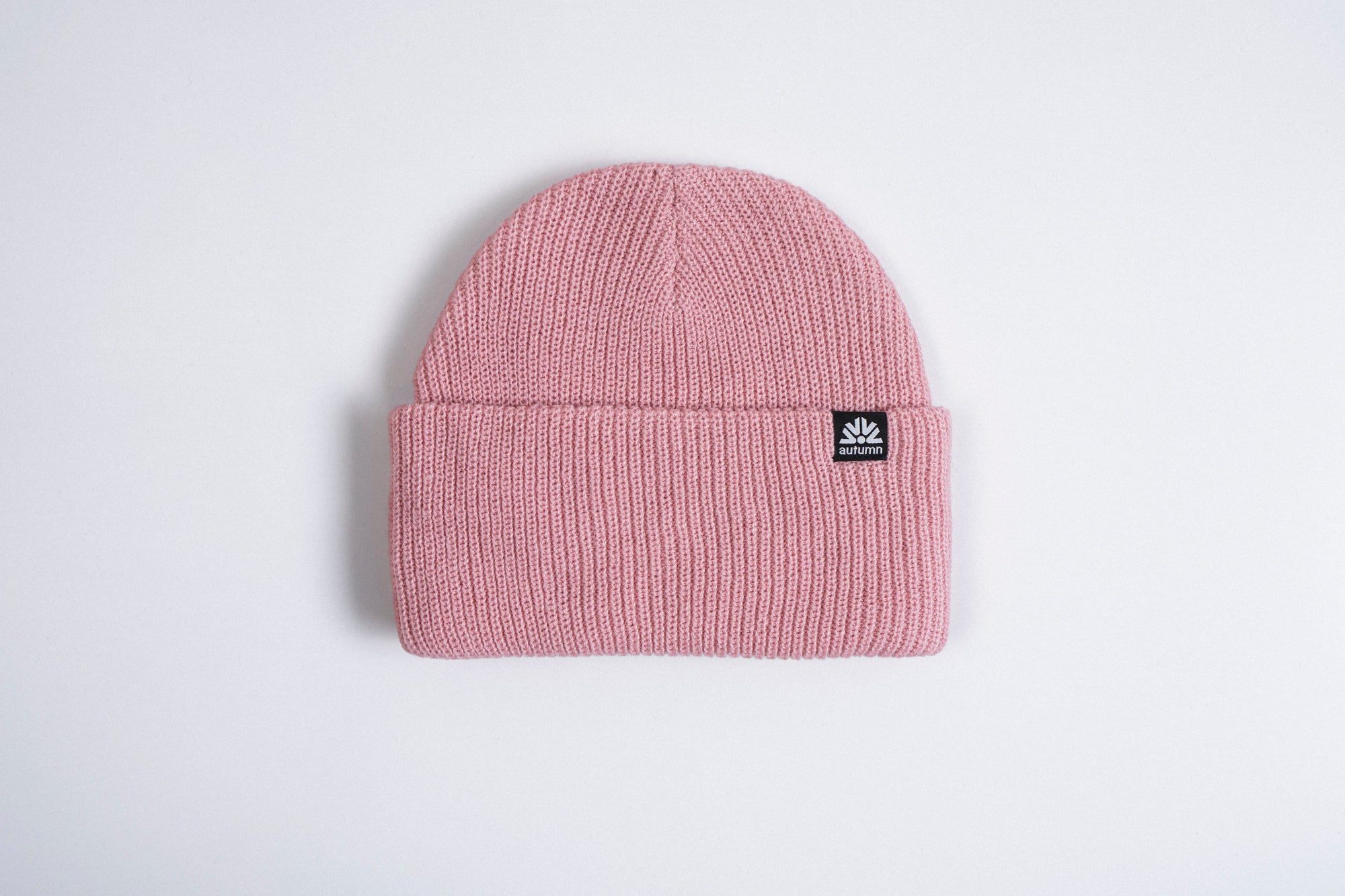 Autumn Simple Solid Beanie - Pink