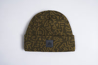 Autumn Soul Camo Beanie - Army