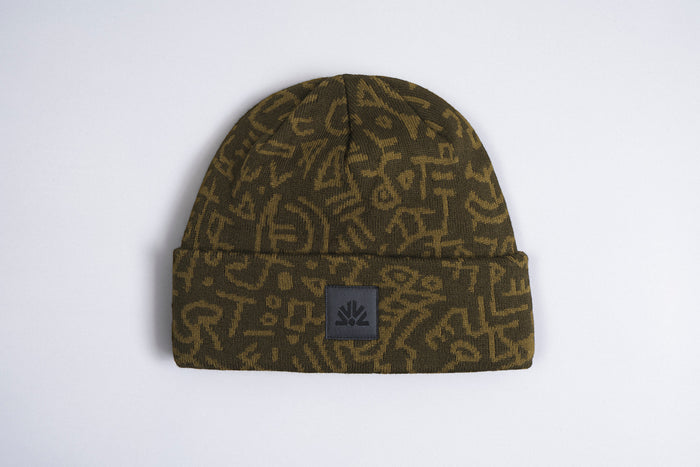 Autumn Soul Camo Beanie - Army
