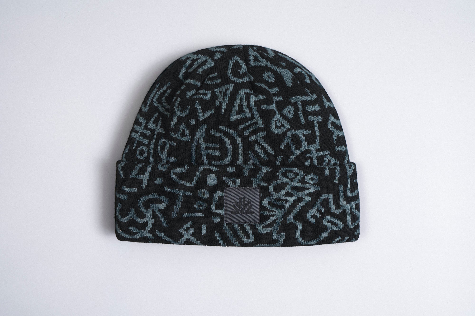 Autumn Soul Camo Beanie - Black