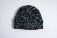 Autumn Soul Camo Beanie - Black