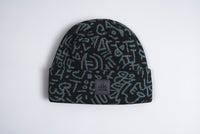 Autumn Soul Camo Beanie - Black