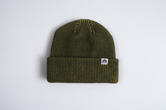 Autumn Static Beanie - Coniferous
