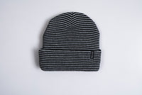 Autumn Stripe Beanie - Black