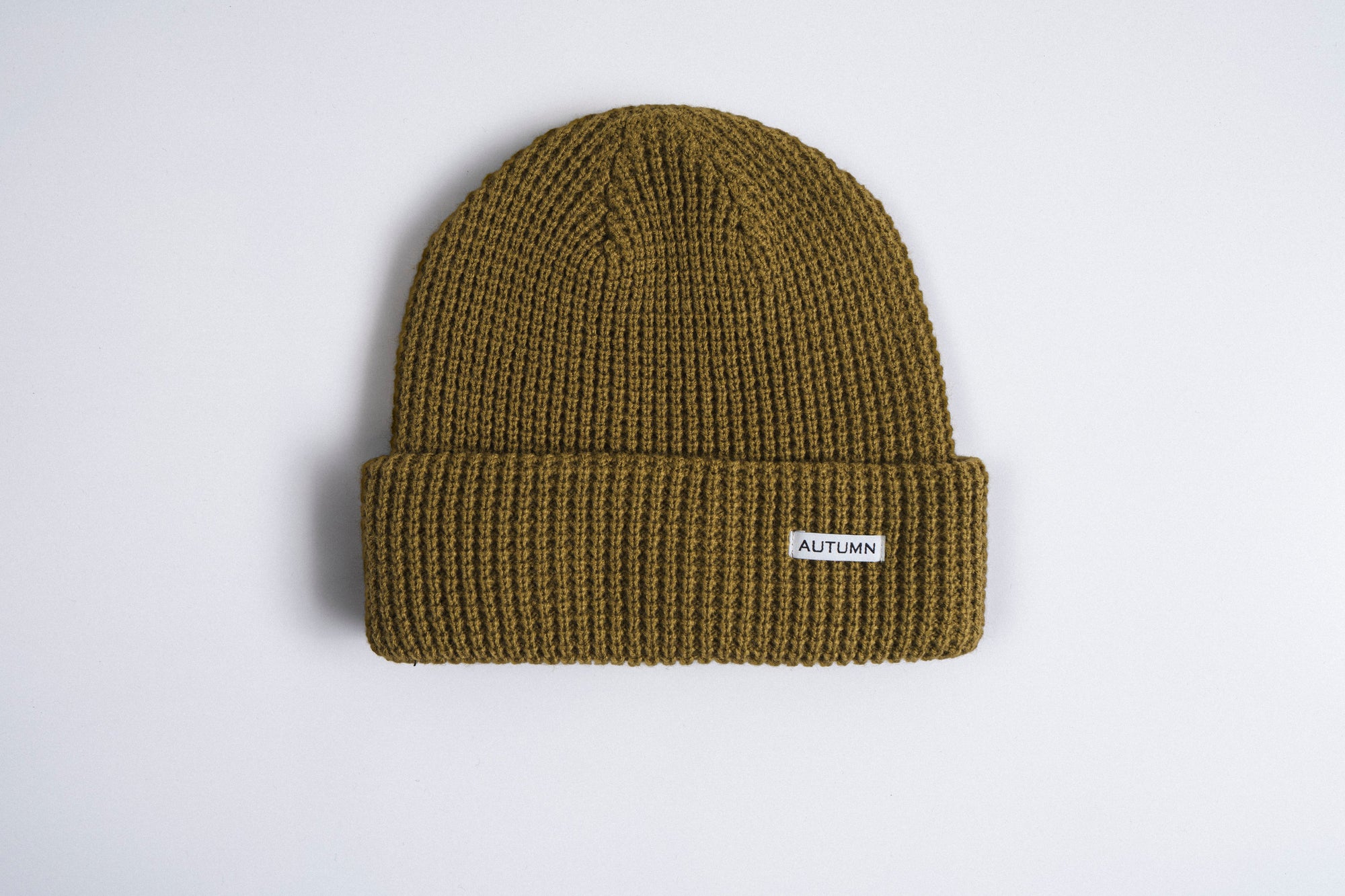 Autumn Waffle Beanie - Scum