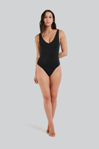 Fig Women's Iseo One-Piece Swimsuit - Black