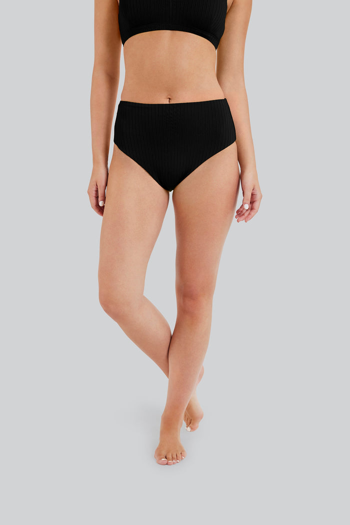 Fig RESIA Swim Bottom High Waist - Black