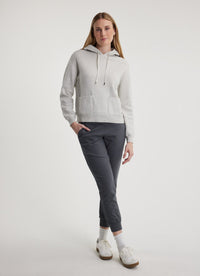 Fig Yuki Hoodie Sweater - Grey Heather