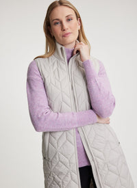 Fig Women's Aria Long Vest - Birch