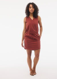 Fig Women's Cove Dress - Dark Chili