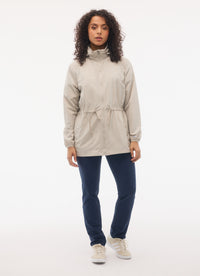 Fig Women's Naya 3/4 Jacket - Mocha Latte