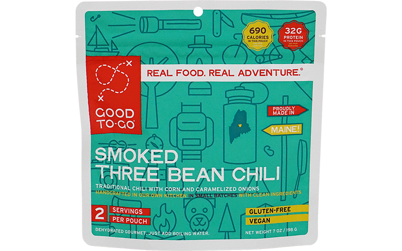 Good To-Go Vegan Smoked Three Bean Chili packaging