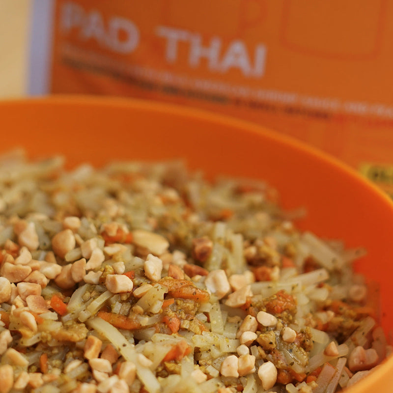 Good To-Go Pad Thai camping food in a bowl