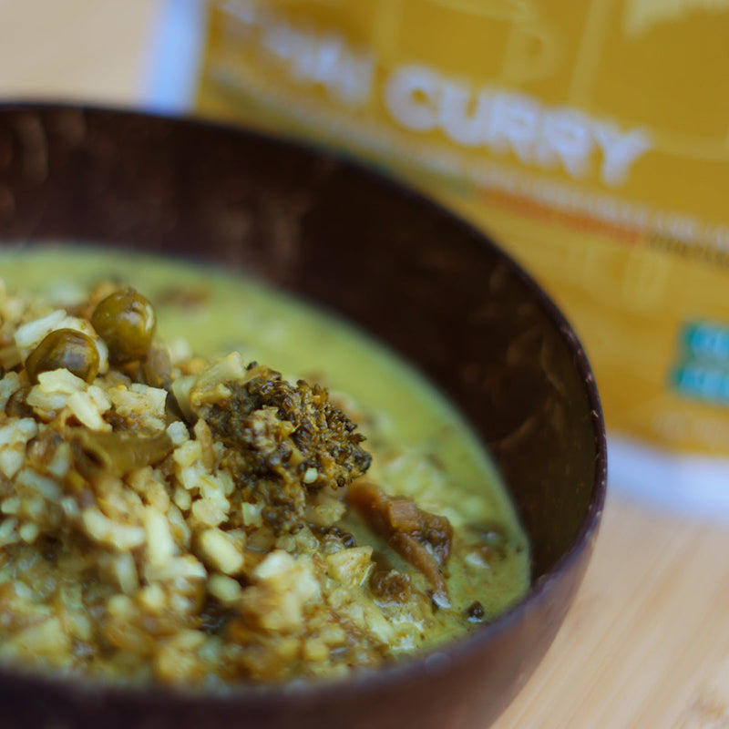 Good To-Go Thai Curry camping food in a bowl