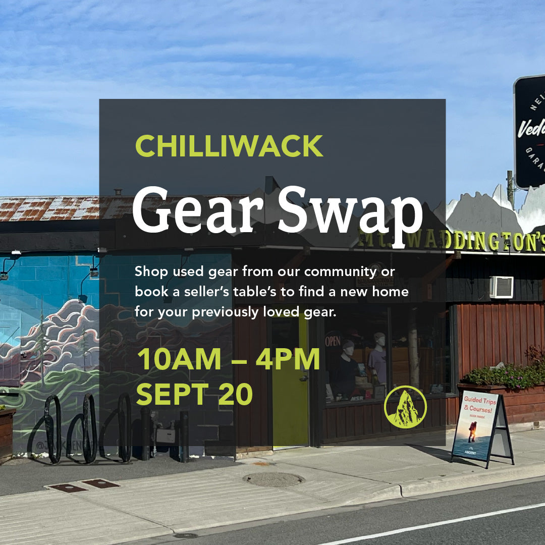 Gear Swap Table Rental - Chilliwack