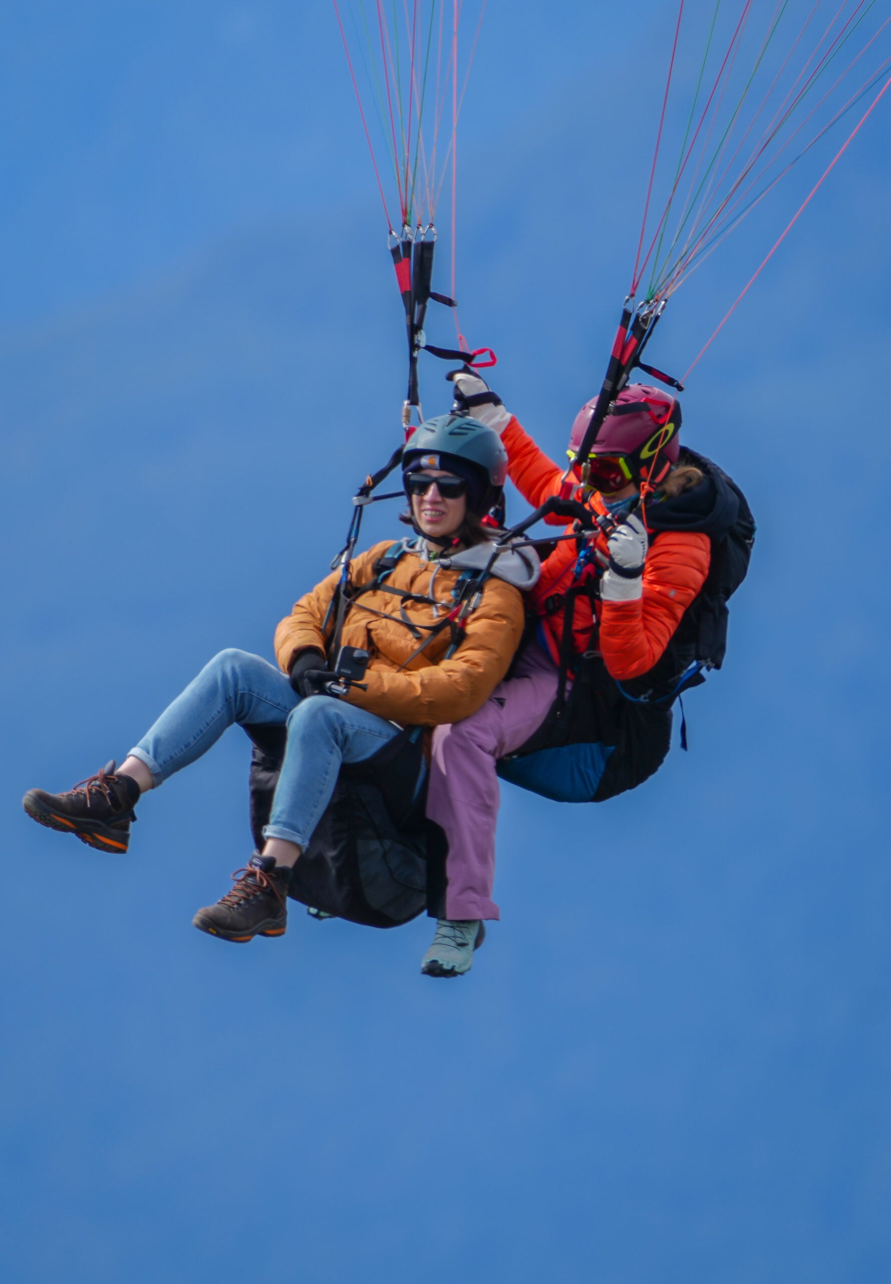 Tandem Paragliding Flight