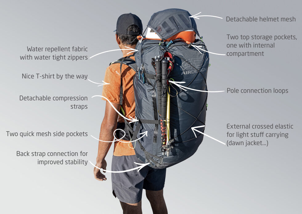 Hike & Fly Trail Rucksack 99L