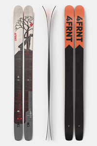 4FRNT Hoji + Custom Skins – skis
