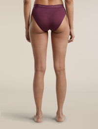 Icebreaker Women's Merino Blend 125 Cool-Lite™ Sprite Hipster - Dark Berry