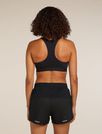 Icebreaker Women's Merino Blend 125 ZoneKnit™ Racerback Bra - Black