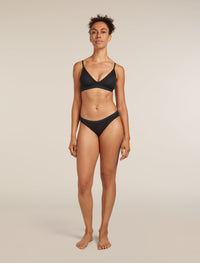 Icebreaker Women's Merino 150 Siren Bra (with Removable Cups) - Black