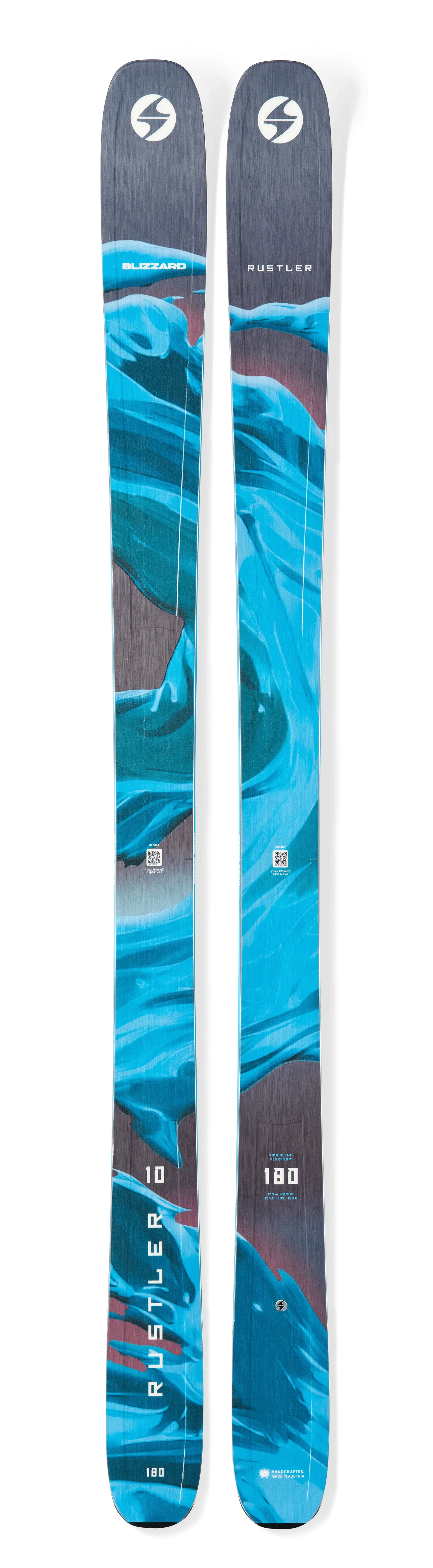 Blizzard Rustler 10 + Atomic Strive 14 – skis