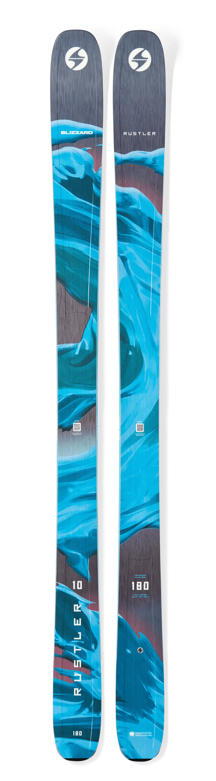 Blizzard Rustler 10 + Atomic Strive 14 – skis