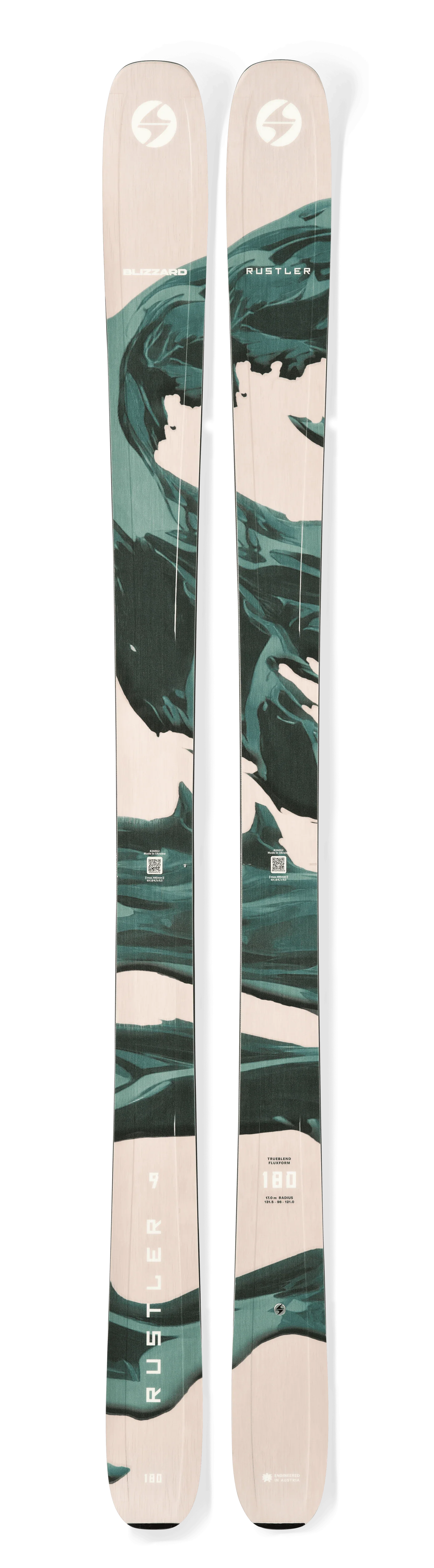 Blizzard Rustler 9 + Atomic Strive 14 – skis
